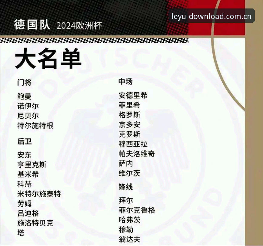 乐鱼注册流程 资深用户分享:从诺伊尔回归看德国队世界杯名单,乐鱼平台观赛新体验